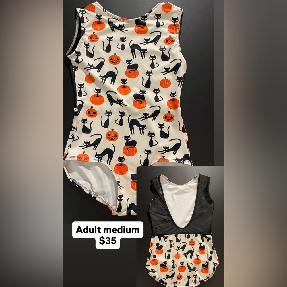 Halloween dance leotard